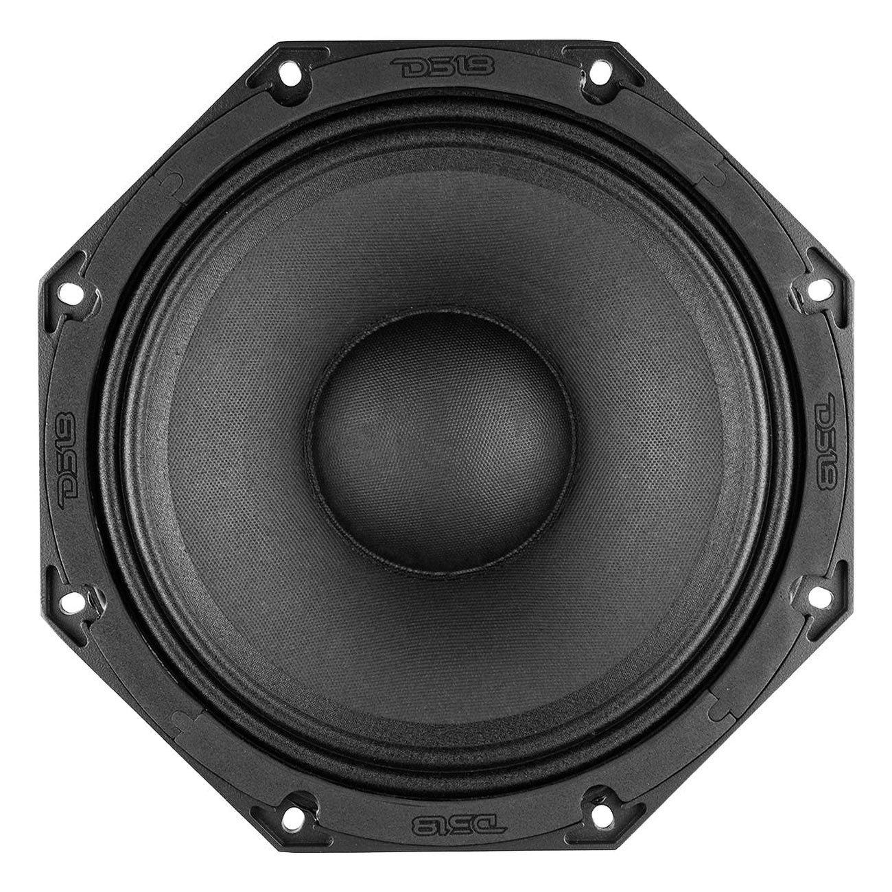 DS18 Octagonal 10″ Midrange Speaker, 500W RMS/1000W Max, 8 Ohm (Sold Each)