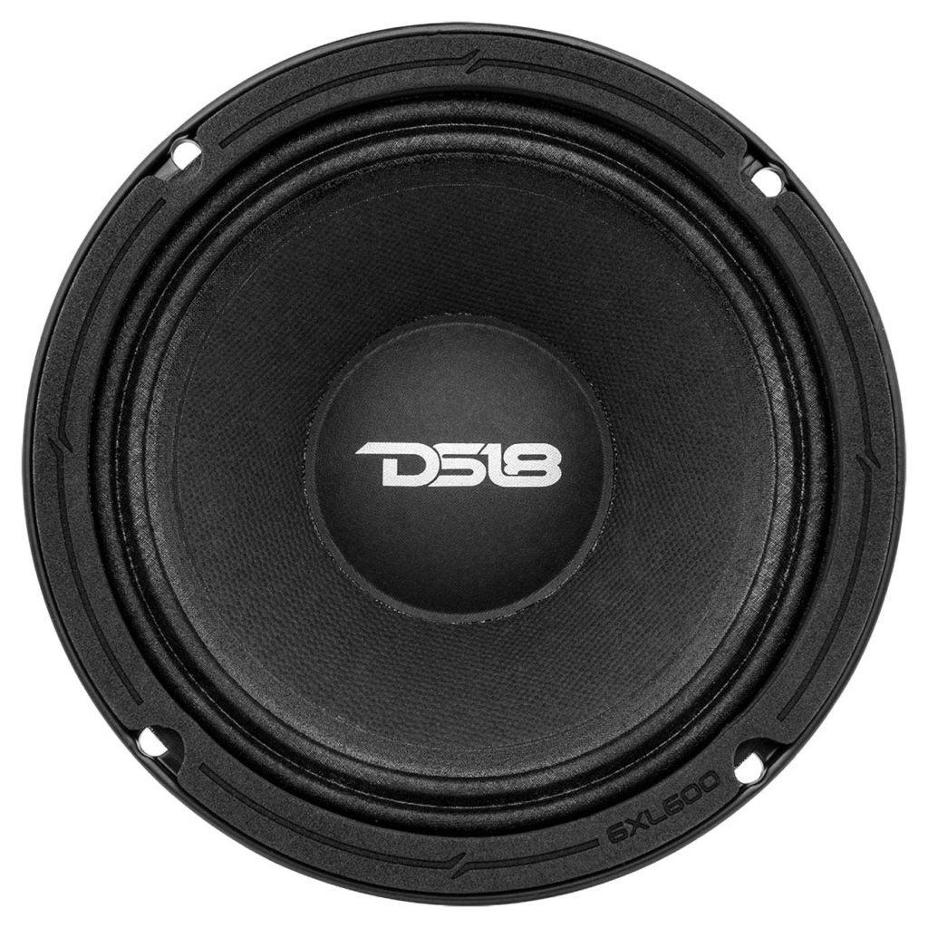 DS18 PRO XL 6.5″ Midrange Speaker, 300W RMS/600W Max, 4 Ohm (Sold Each)