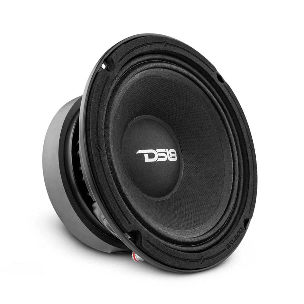 DS18 PRO XL 6.5″ Midrange Speaker, 300W RMS/600W Max, 4 Ohm (Sold Each)