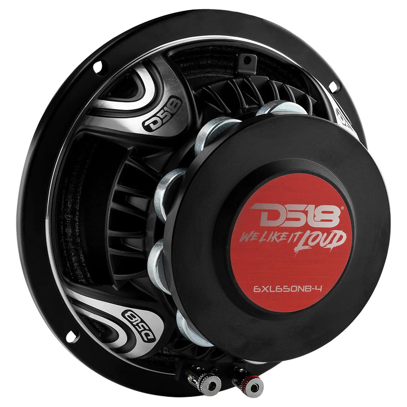 DS18 6.5″ Neodymium Midrange Speaker, 325W RMS/650W Max, 4 Ohm (Sold Each)