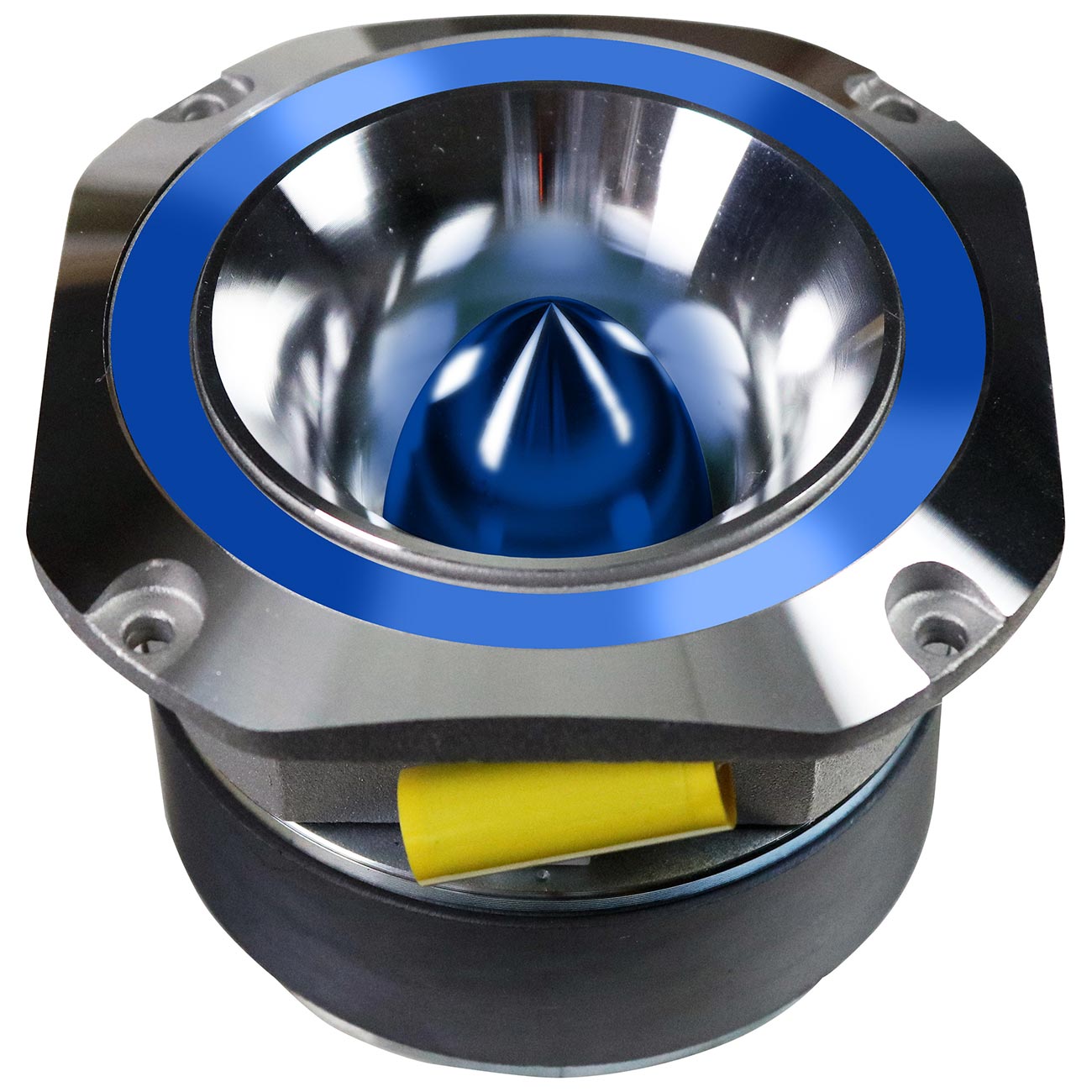 Audiopipe 4″ Aluminum Super Tweeter (Blue), 400W Max (Sold Individually)