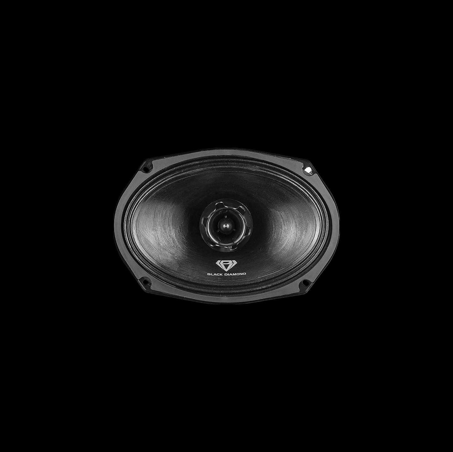 Black Diamond 6×9″ Mid-Range Speaker with Bullet Tweeter, 275W RMS/550W Max