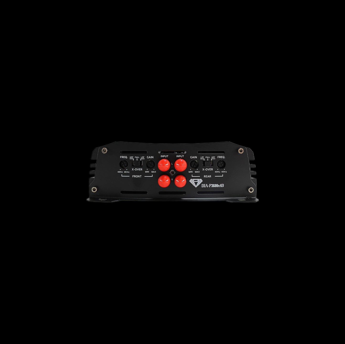 Black Diamond 4 Channel Amplifier, 7200W Max