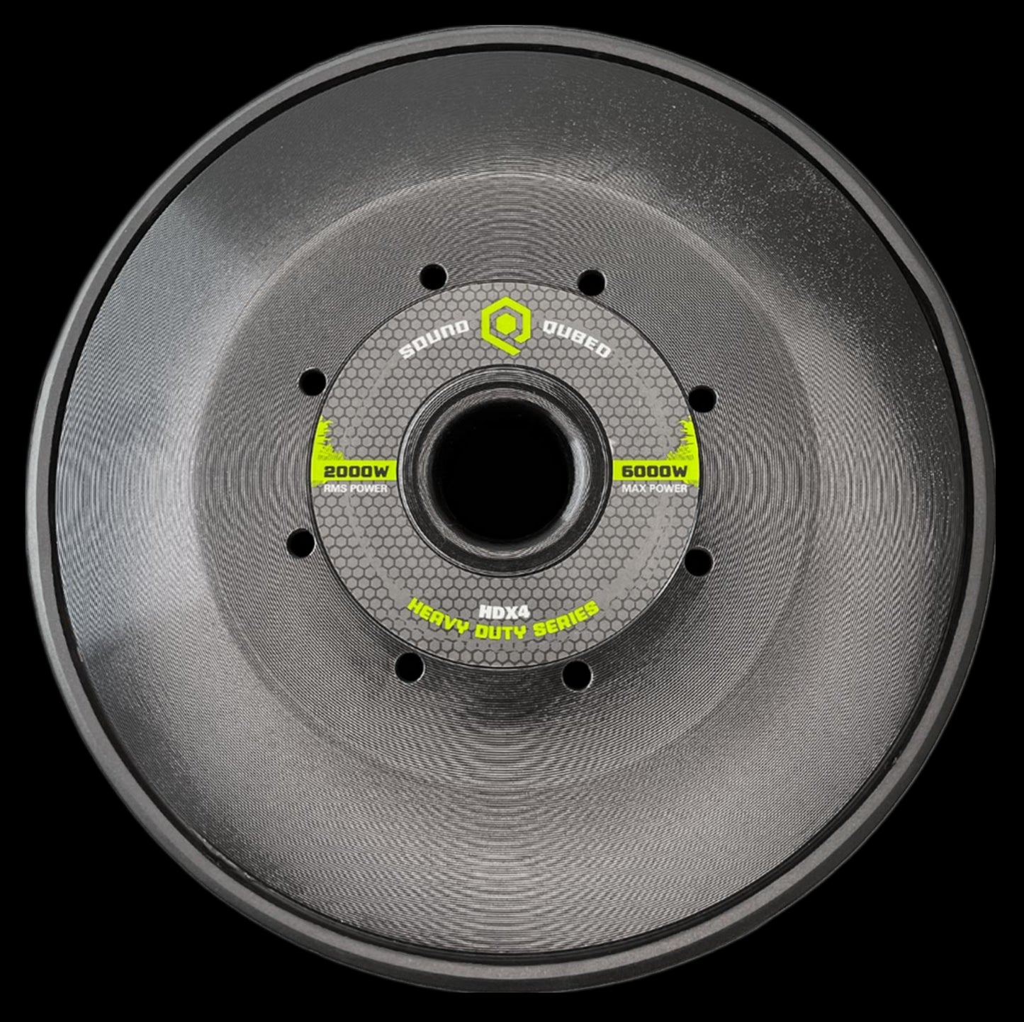 SoundQubed 12″ Woofer, 2000W RMS/6000W Max, Dual 1 Ohm Voice Coils