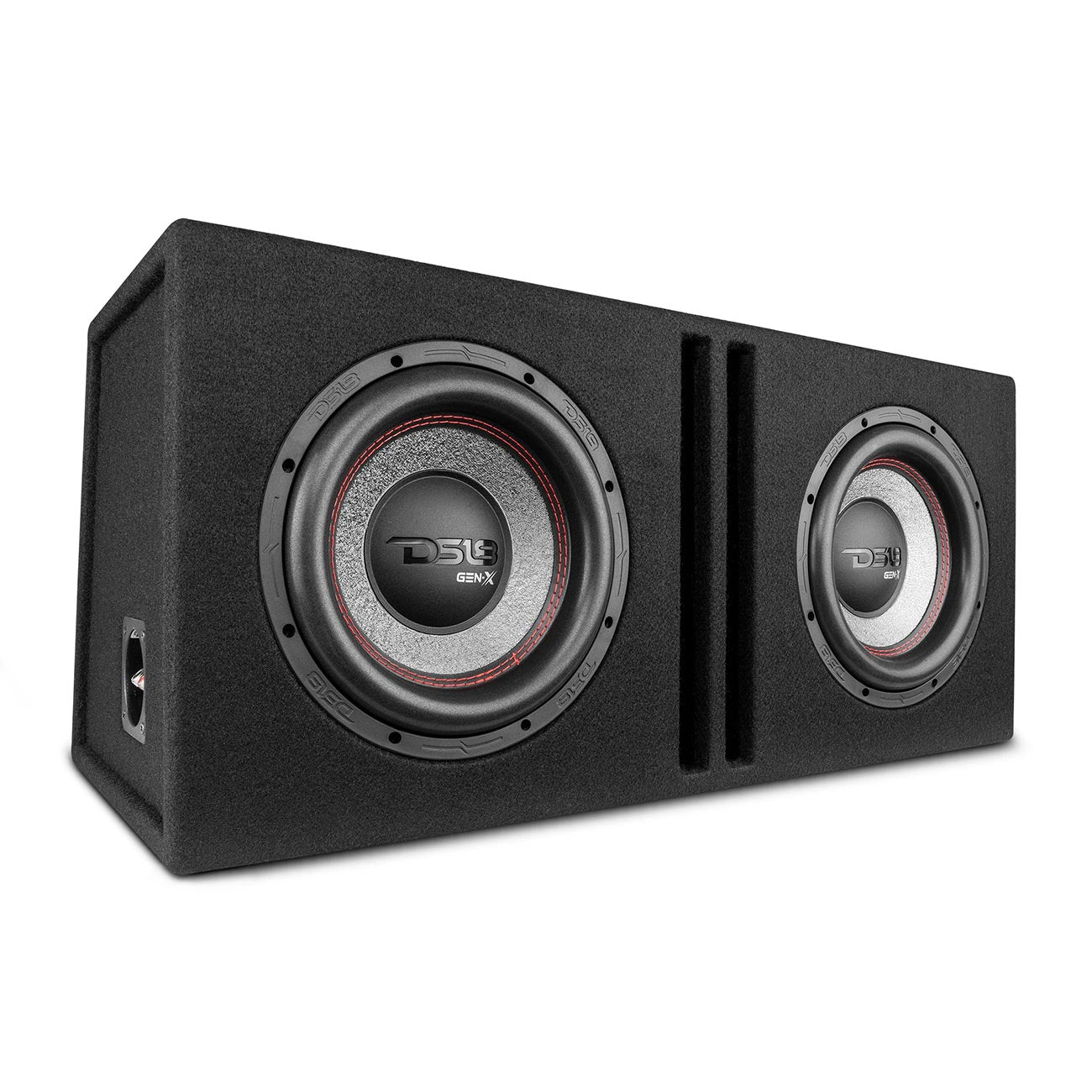 DS18 Dual 10″ Subwoofer Ported Enclosure