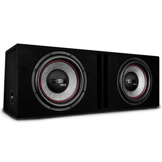 DS18 Dual 12″ Subwoofer Ported Enclosure