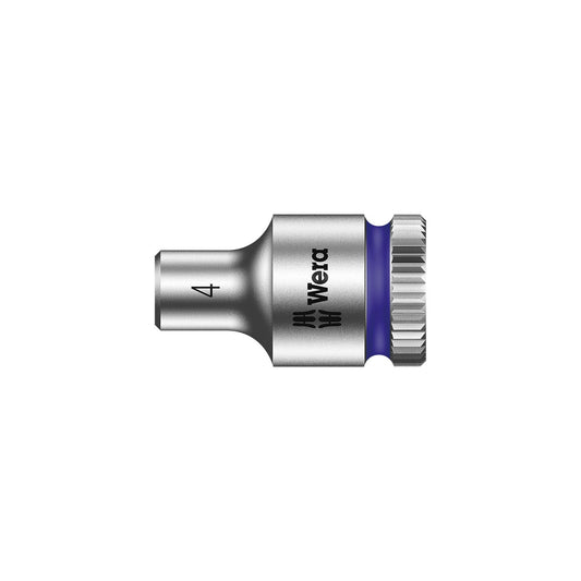 Wera Zyklop 1/4" Drive Metric Socket - 4mm