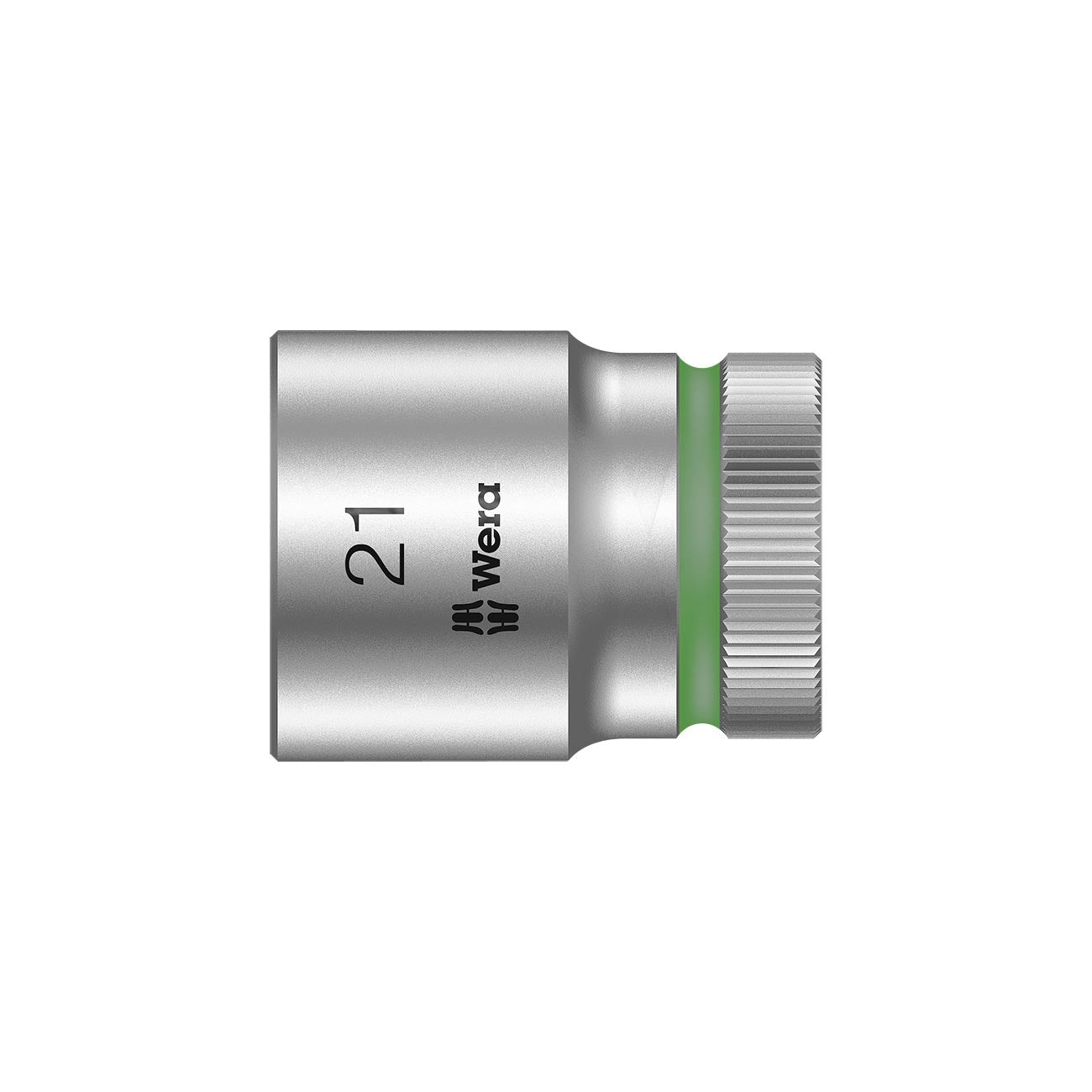 Wera Zyklop 1/2" Drive Metric Socket - 21mm