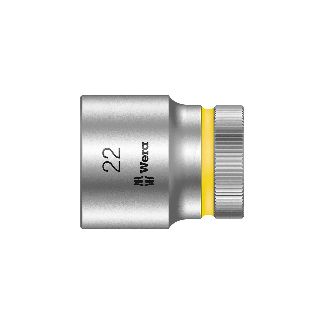 Wera Zyklop 1/2" Drive Metric Socket - 22mm