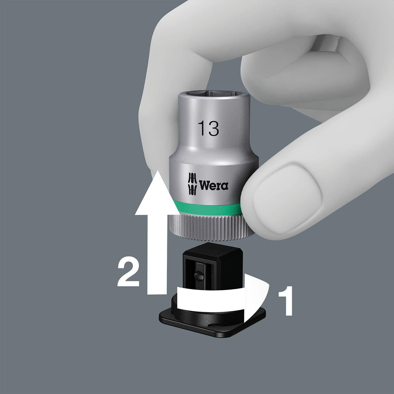 Wera 1/4″ Drive Metric Sockets – On Storage Belt (10 Piece)