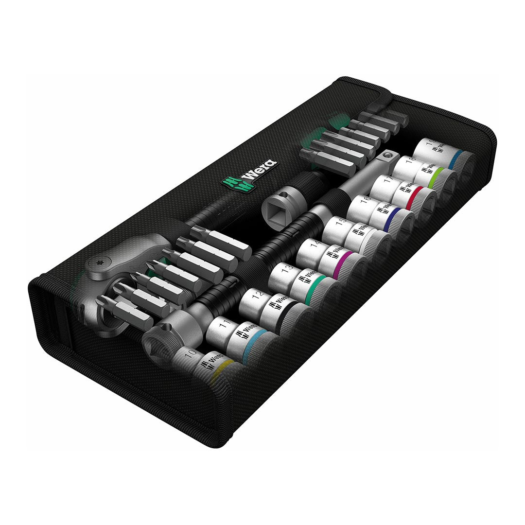 Wera Metric 1/2” Drive Speed Ratchet Set (29-piece Set)