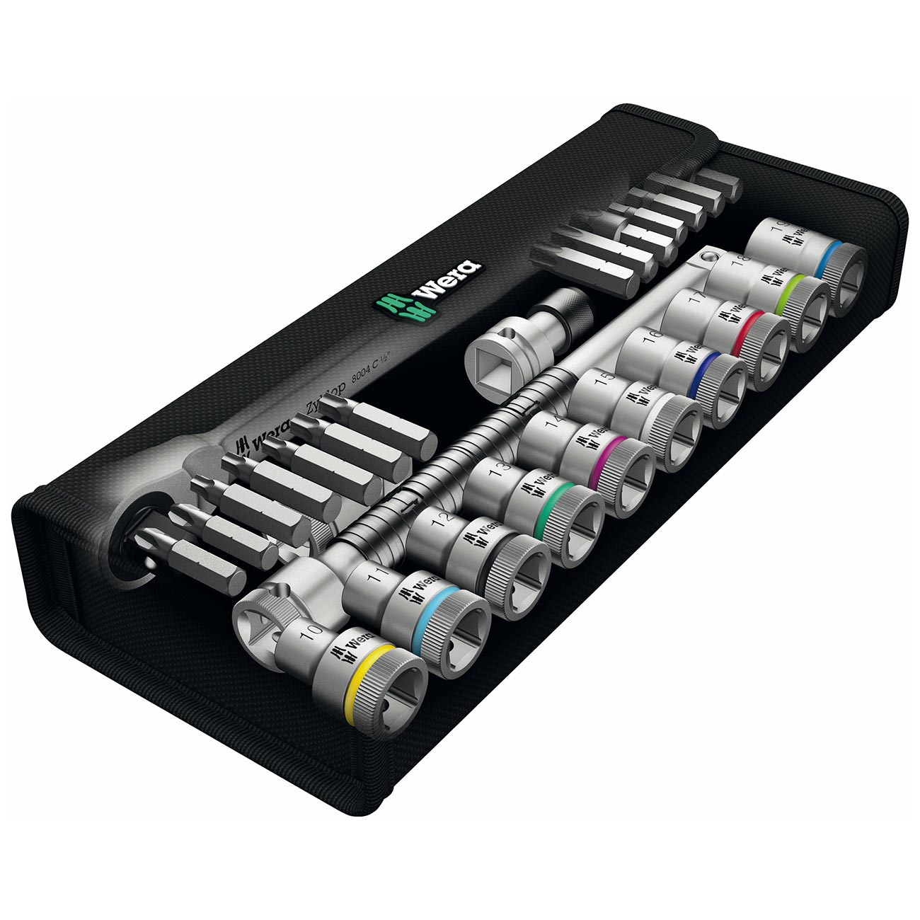 Wera Metric 1/2” Drive Ratchet Set (28-piece Set)