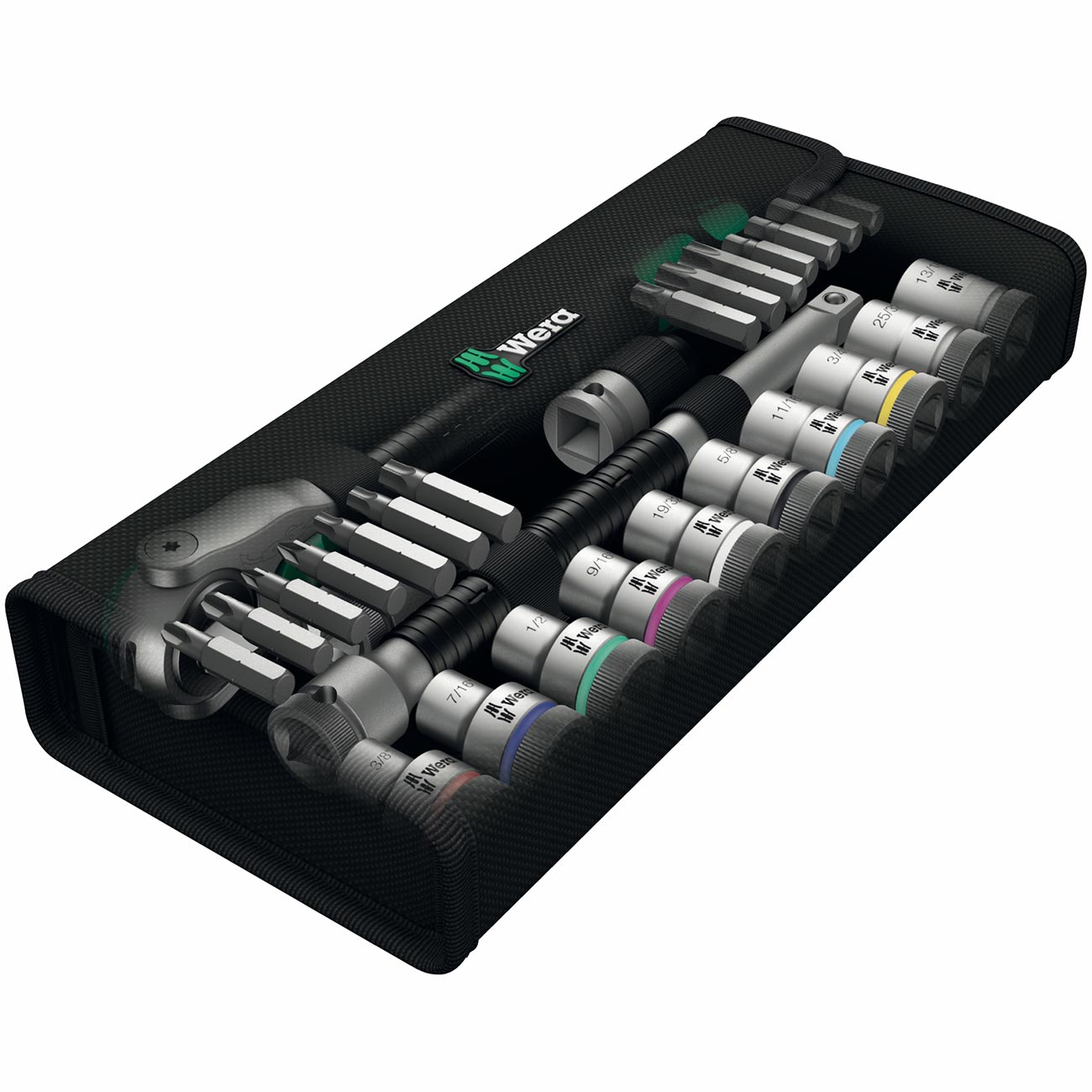 Wera 8100 Sc 9 Zyklop Speed Socket Set