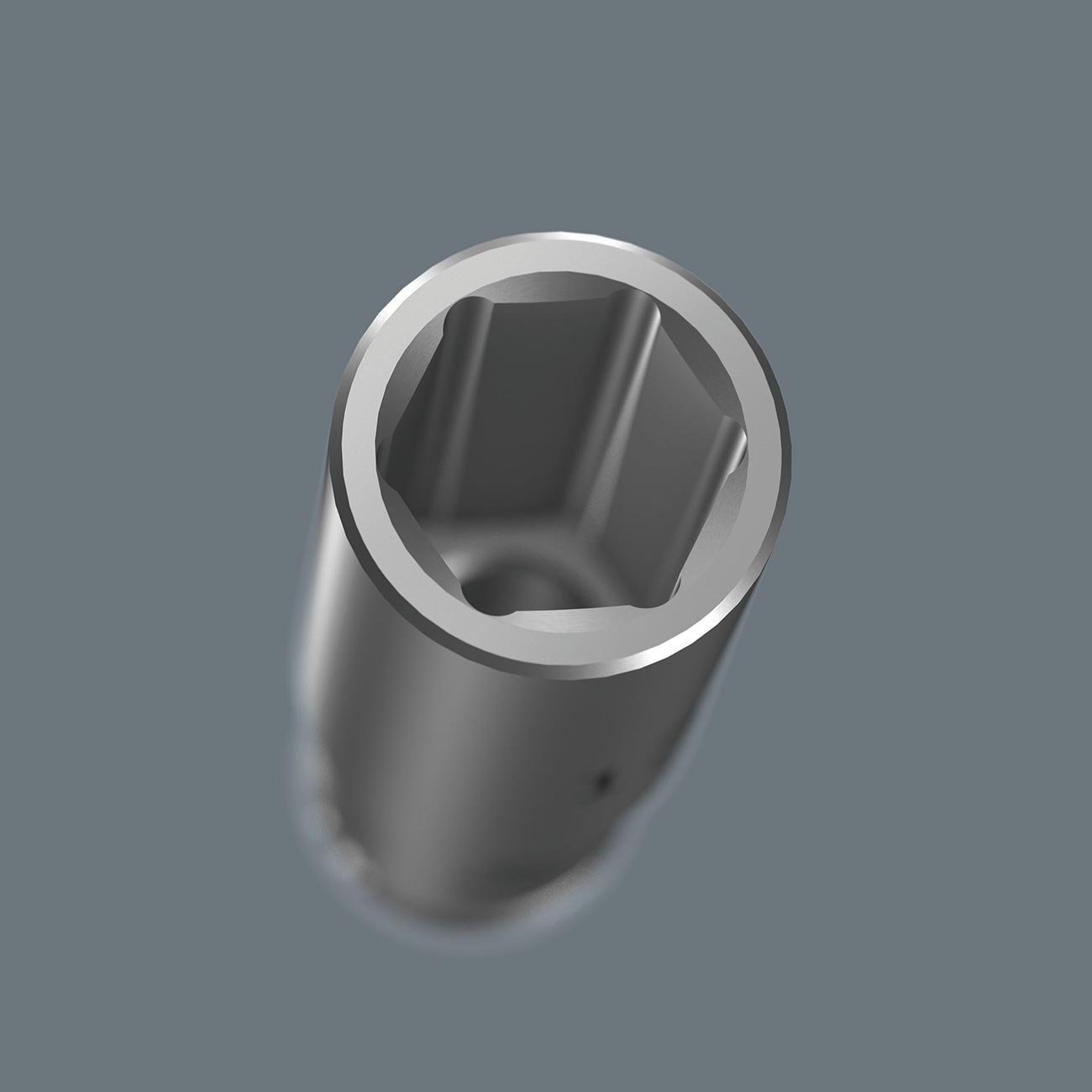 Wera Deep Socket 1/4" Drive 6 Point Socket - 7 X 50mm