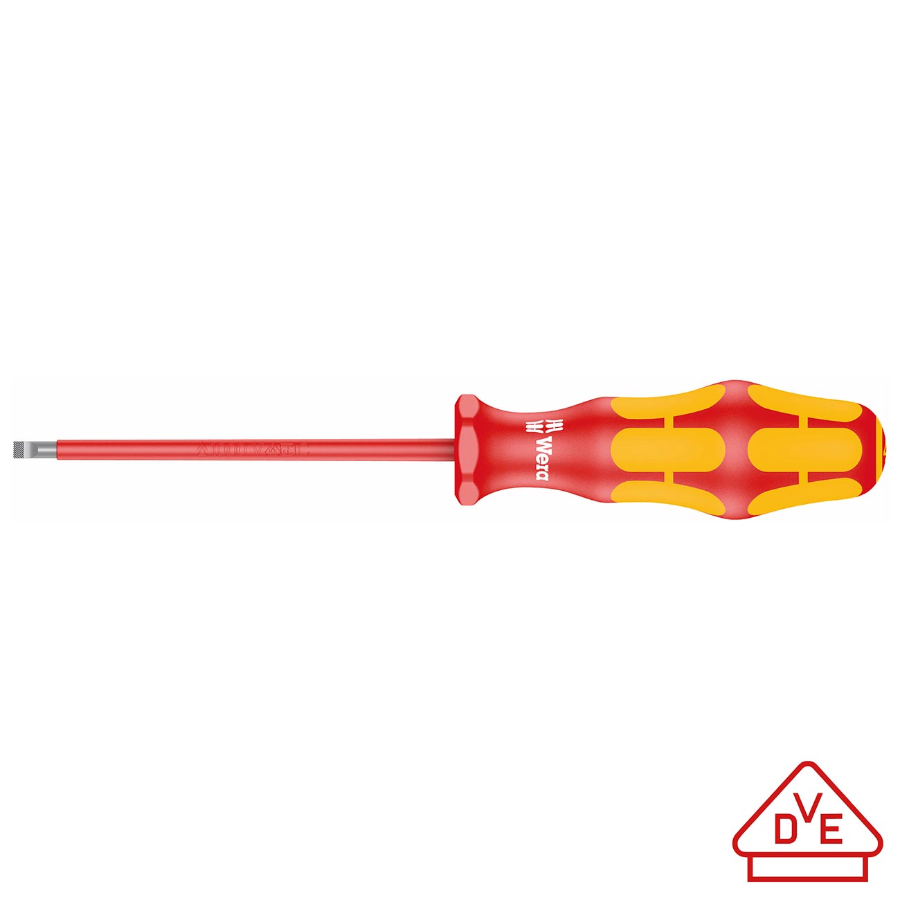 Wera Screwdriver: Vde Insulated Slotted 0.8 X 150mm (lasertip)