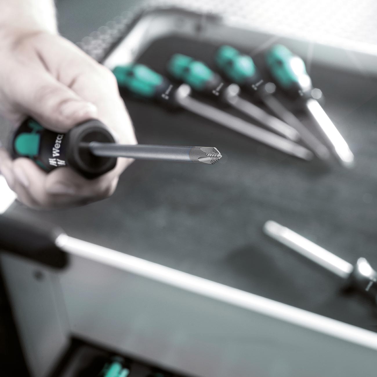 Wera Screwdriver: Slotted 6.5mm X 200mm (with Lasertip)