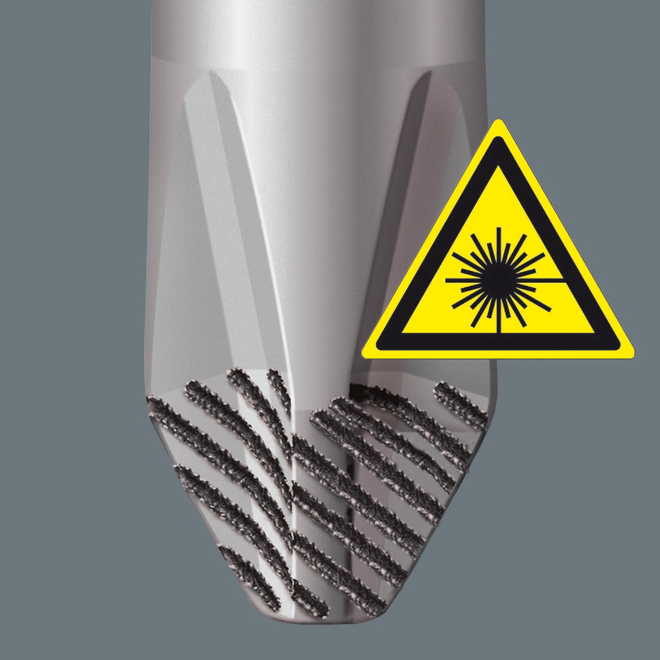 Wera Screwdriver: Slotted 6.5mm X 125mm (with Lasertip)