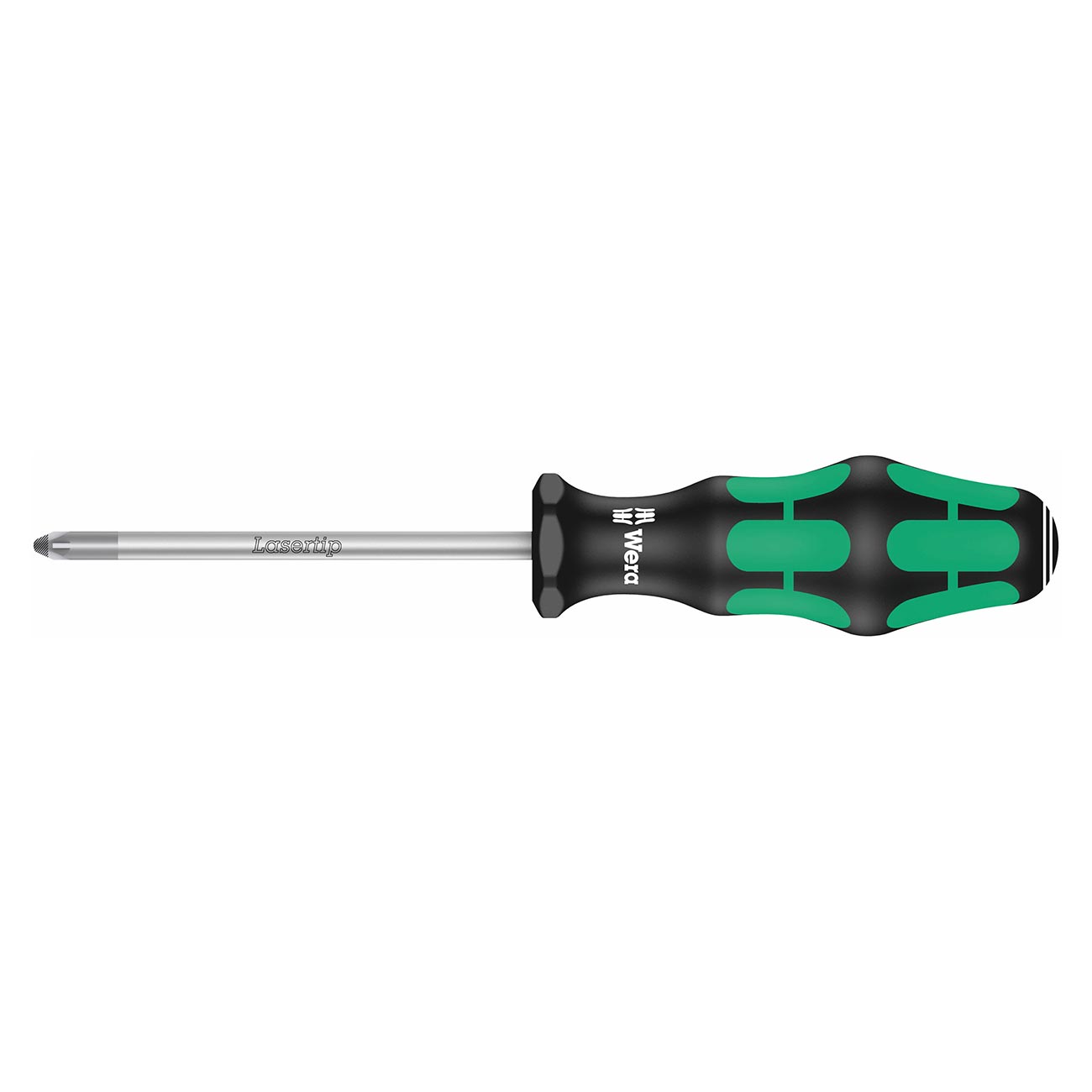 Wera Kraftform Screwdriver: Pozidriv Pz1 X 80mm (with Lasertip)