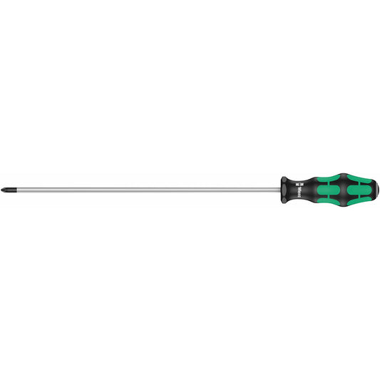 Wera Kraftform Screwdriver: Pozidriv Pz2 X 300mm (without Lasertip)