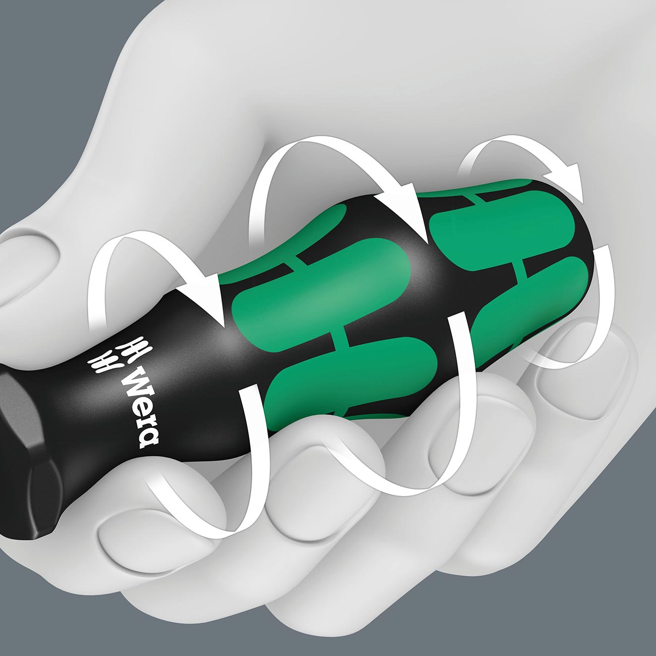 Wera Kraftform Screwdriver: Pozidriv Pz2 X 300mm (without Lasertip)