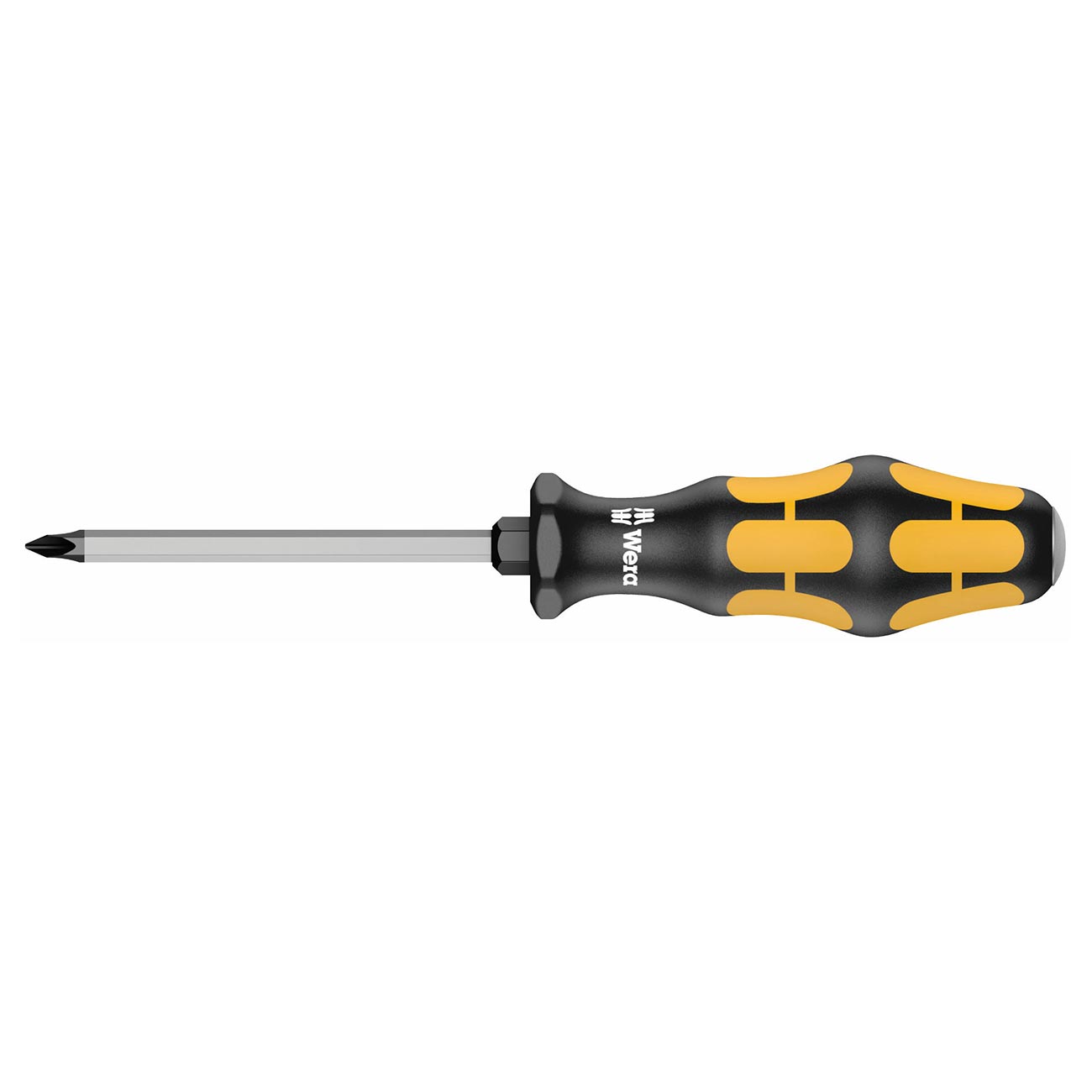 Wera Chiseldriver Screwdriver: Phillips Ph #2 X 100mm (with Impact Cap)