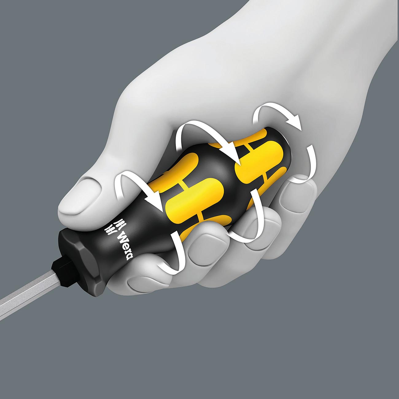 Wera Chiseldriver Screwdriver: Phillips Ph #2 X 100mm (with Impact Cap)