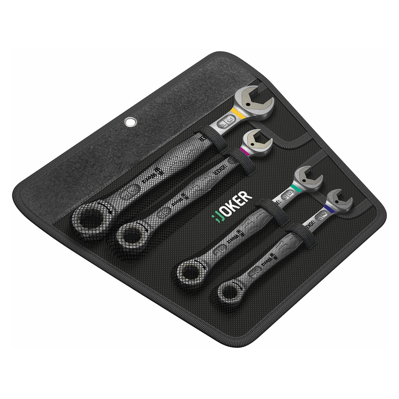 Wera Sae Joker Ratchet Set For Switch Combination Wrench (4-piece Set)