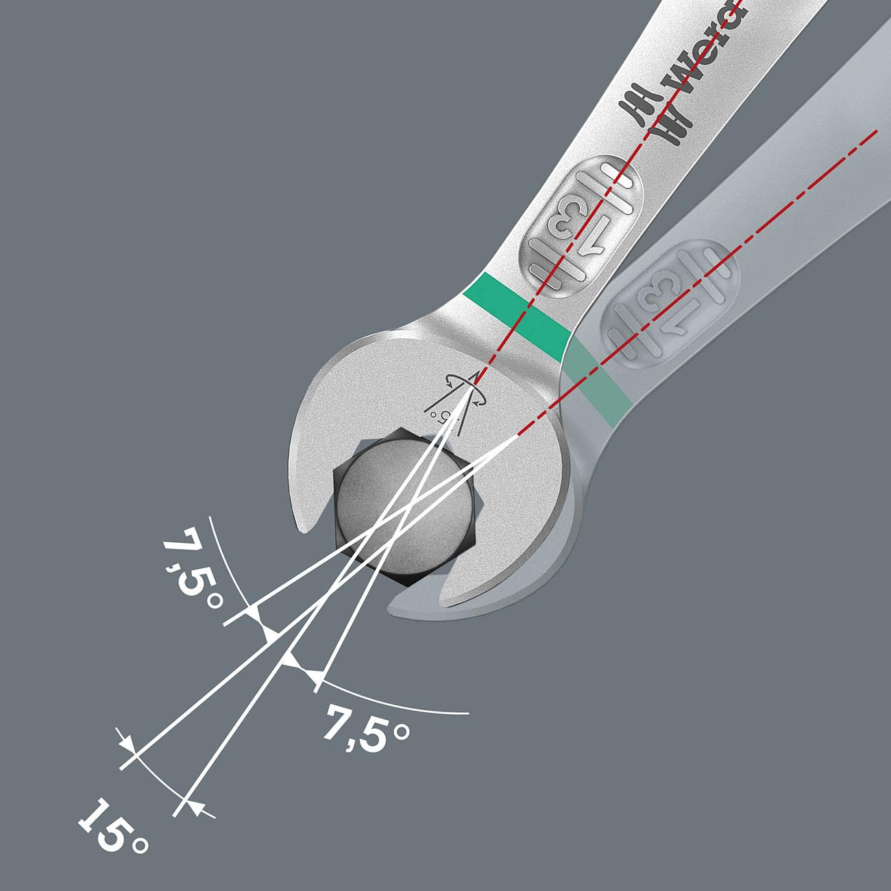 Wera 6003 Joker Combination Wrench 7 X 110 Mm