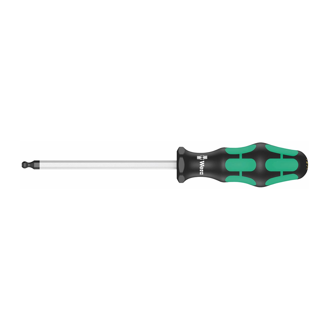 Wera Sae Screwdriver: Hex 1/4" X 125mm (with Ball End)