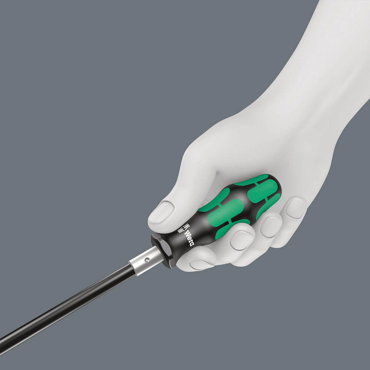 Wera Bitholding Screwdriver Extra Slim With Flexible Shaft - Length 6-7/8"