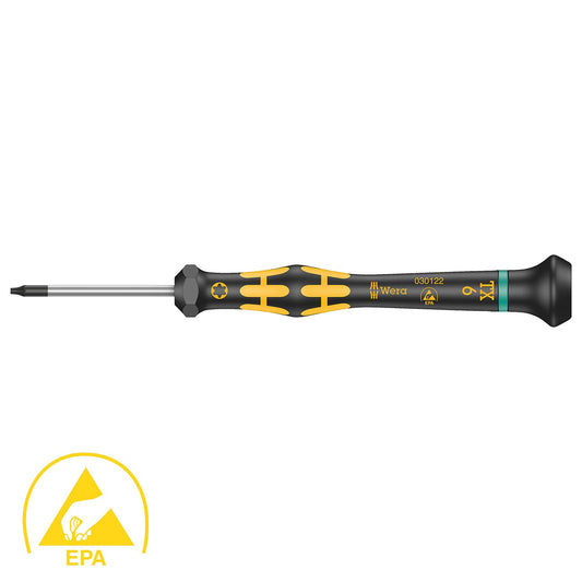 Wera Kraftform Esd Precision Micro Screwdriver: Torx Tx6