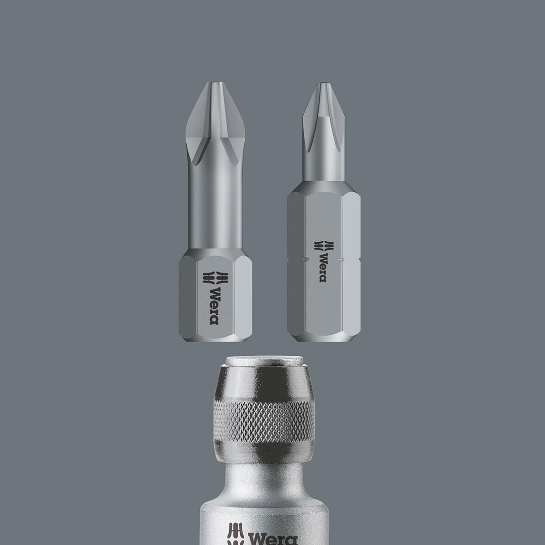 Wera 1/2" Drive Hexagon Bit Adapter With Quick-release Chuck