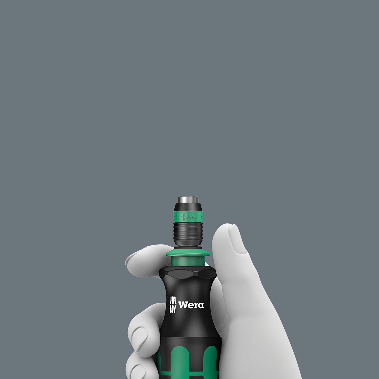 Wera Bitholding Screwdriver Handle With Rapidaptor Quick-release Chuck