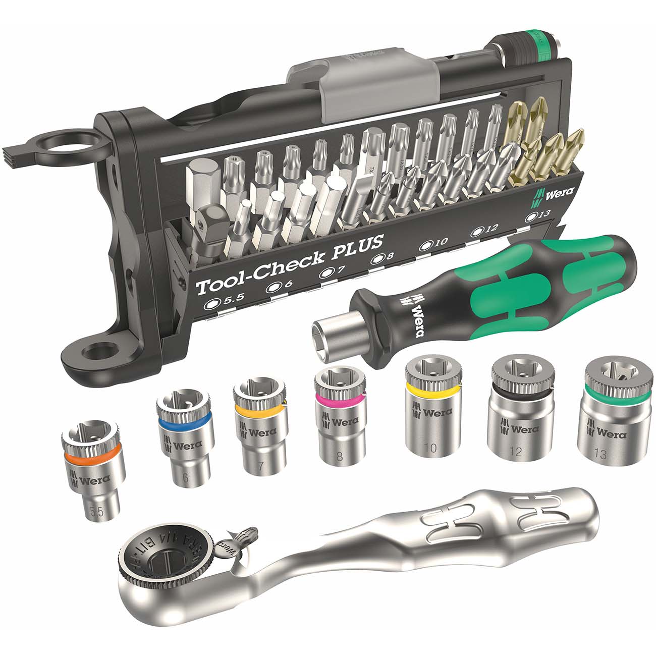 Wera Metric Socket/bit Driver Set (39-piece Set)