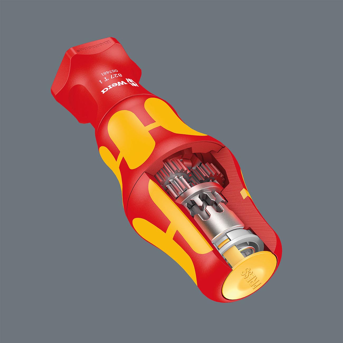 Wera Insulated Turbo Screwdriver - 1/4" Drive