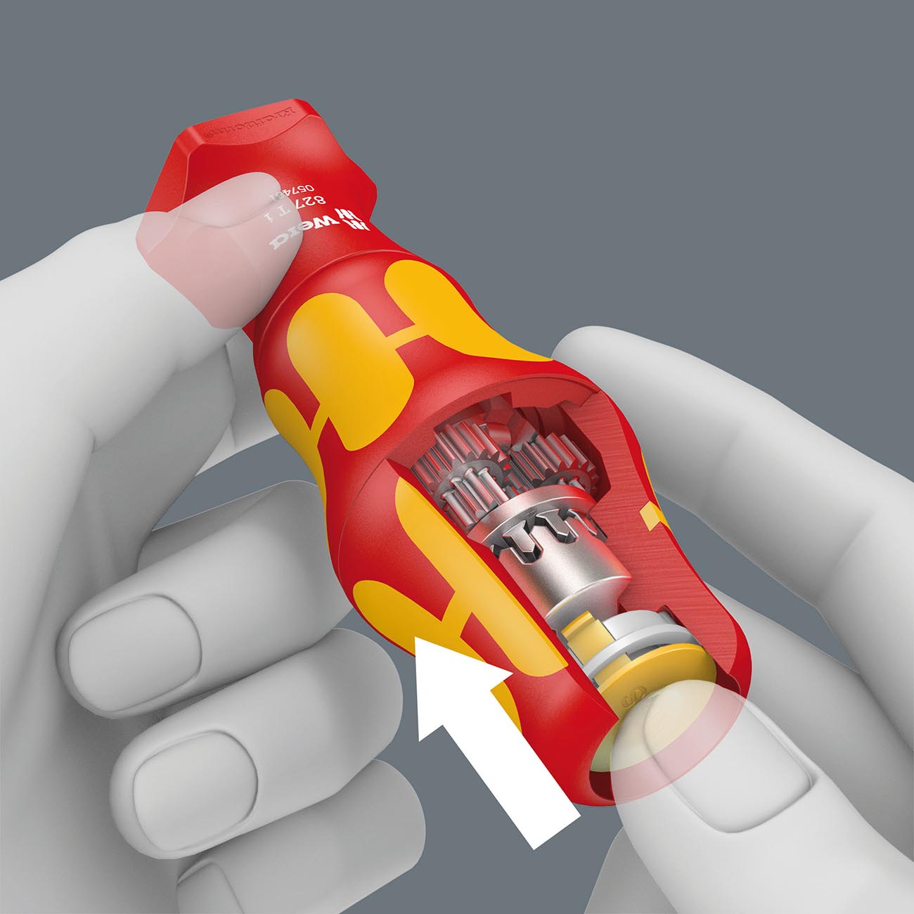 Wera Insulated Turbo Screwdriver - 1/4" Drive