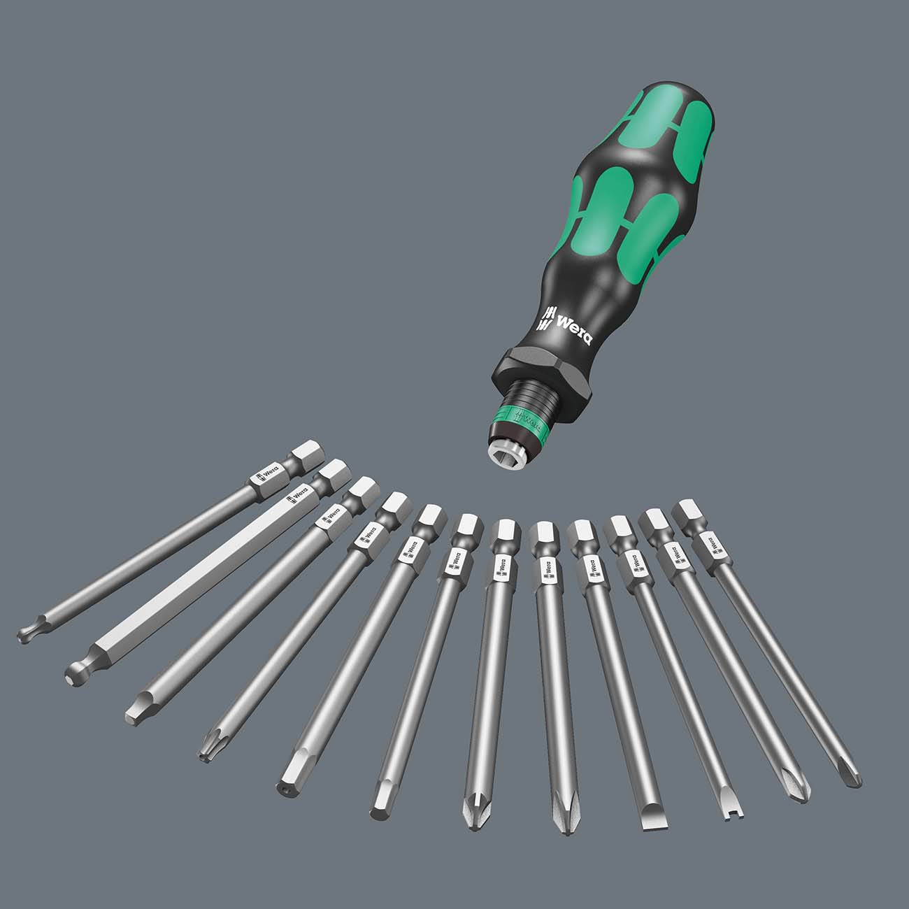 Wera Kraftform Metric Socket/bit Driver Set 17 Piece Set