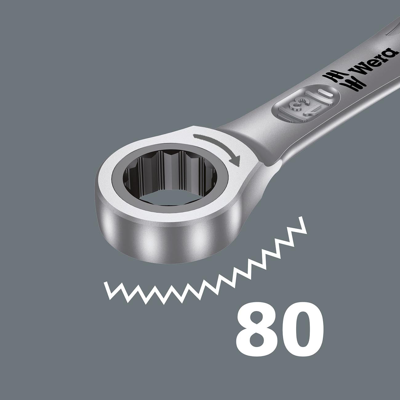 Wera 6000 Joker Sae 5/16" Ratcheting Combination Wrench