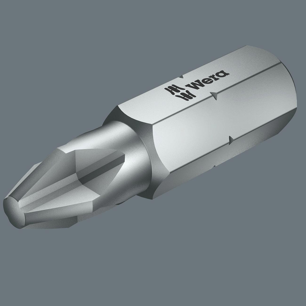 Wera Pozidriv Pz #4 Bit - 1/4″ Drive