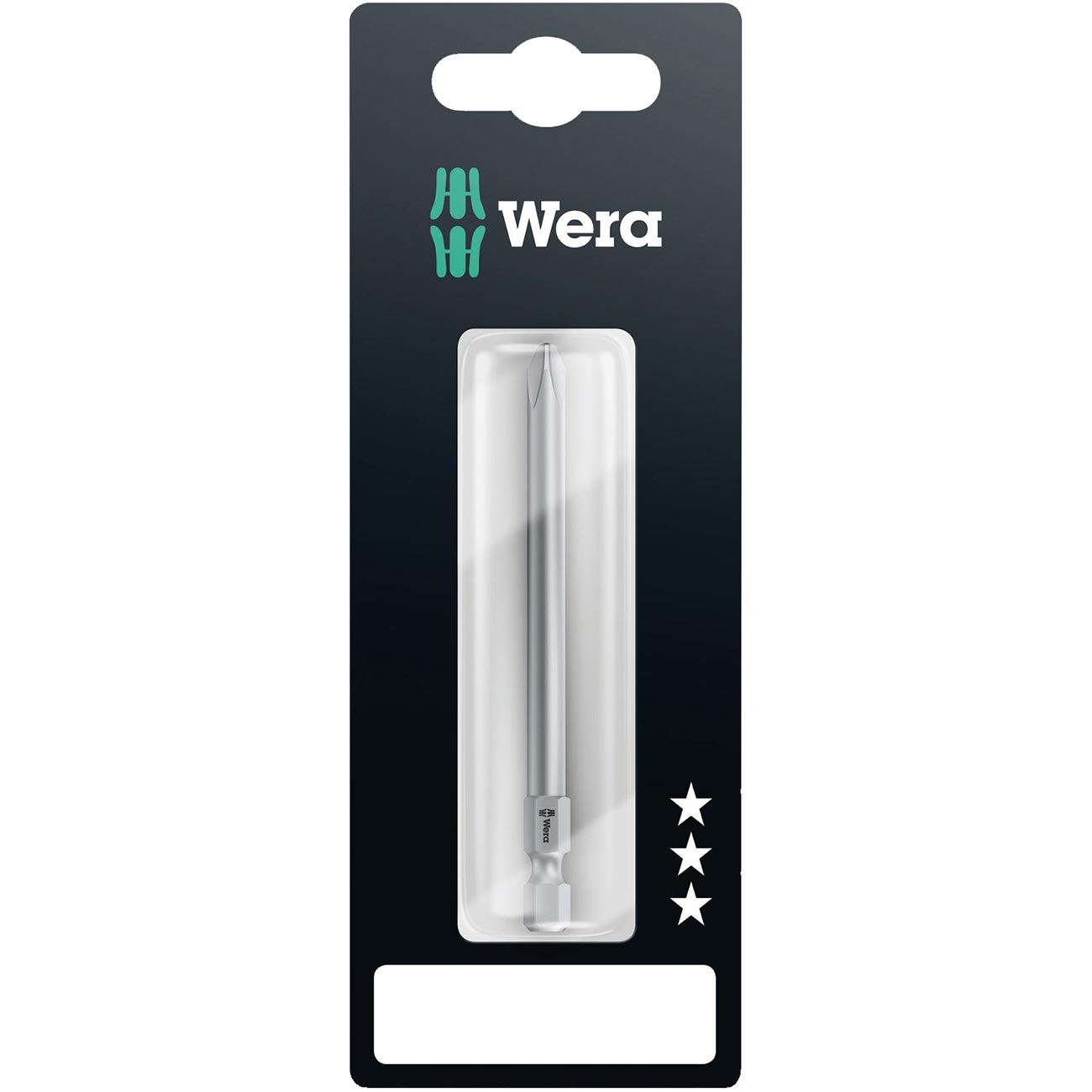 Wera Sheet Metal Screwdriver Bit – Ph #1 X 89mm