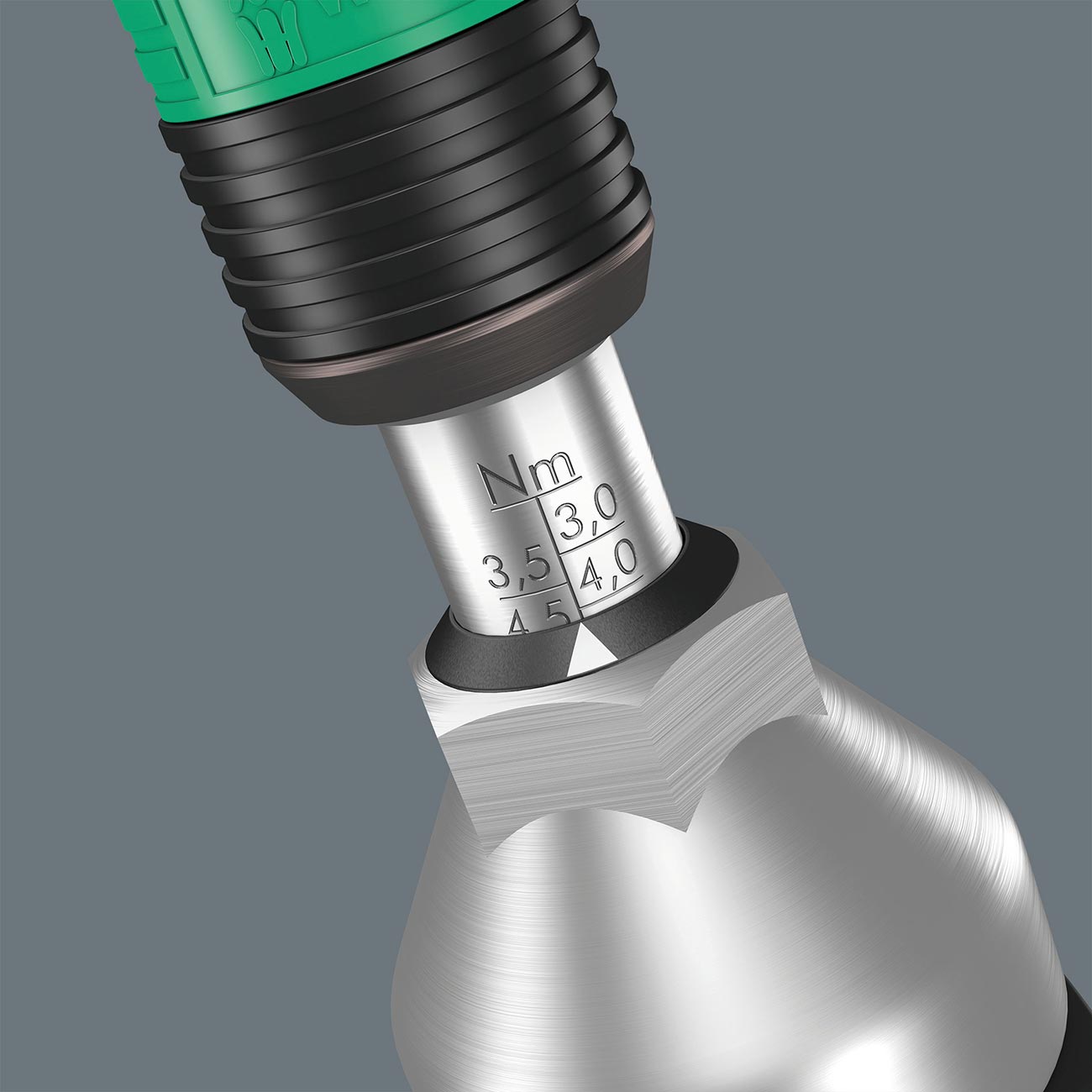 Wera Adjustable Torque Pistol Handle Screwdriver Handle With Quick-release Chuck (nm Scale)