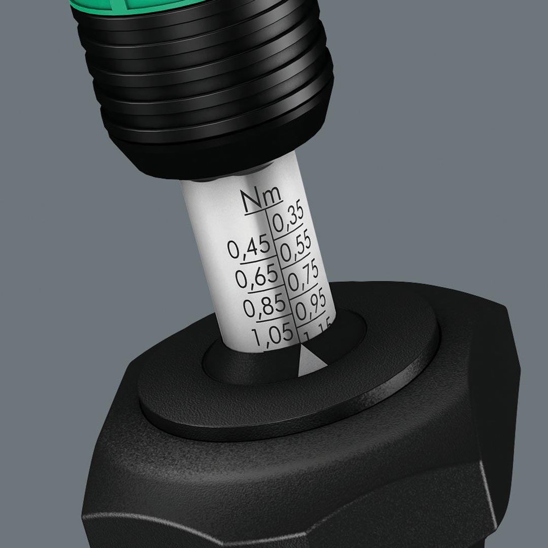 Wera Adjustable Torque Screwdriver With Quick Release Chuck (in-lbs)