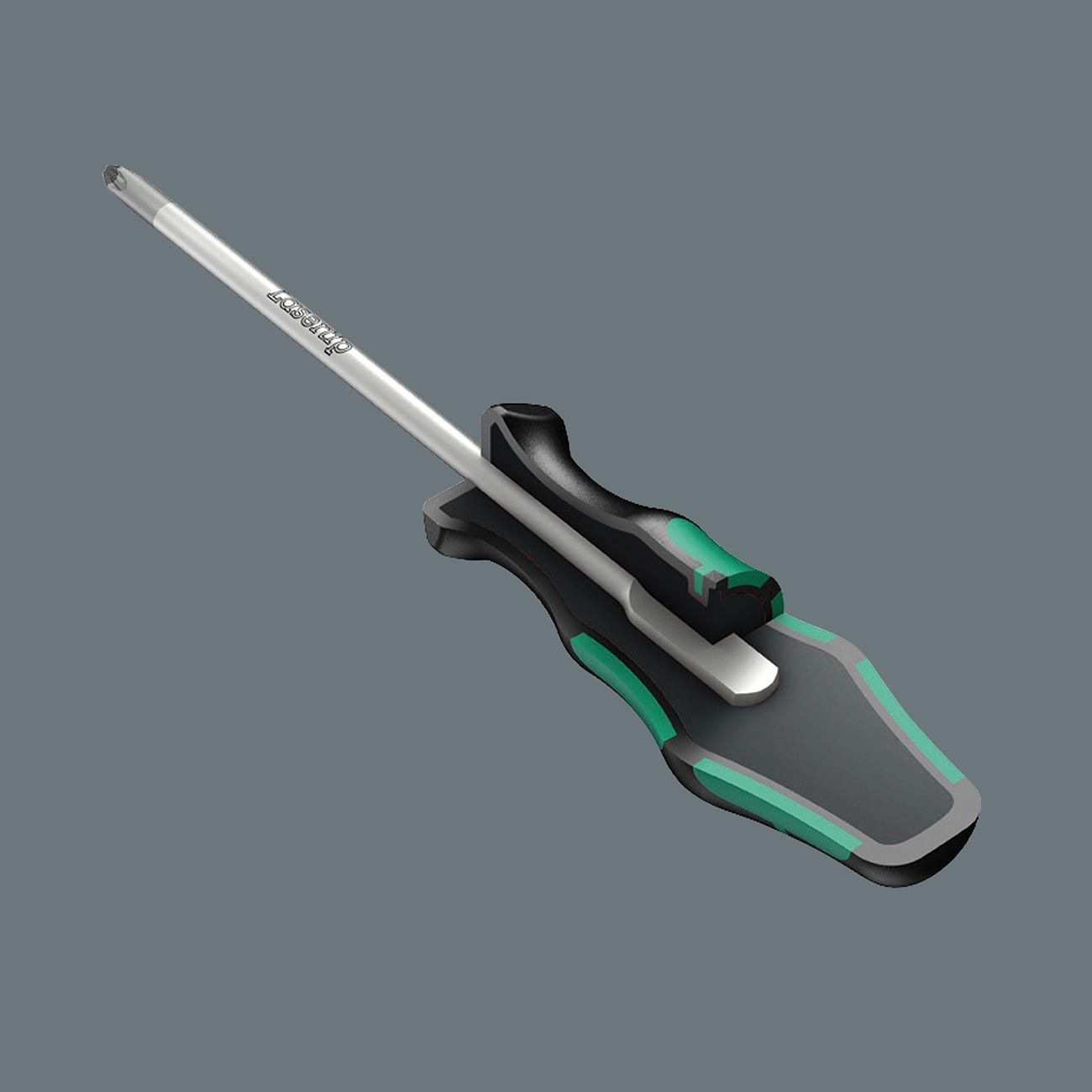 Wera Screwdriver: Slotted 4mm X 100mm Lasertip (on Hang-tag)