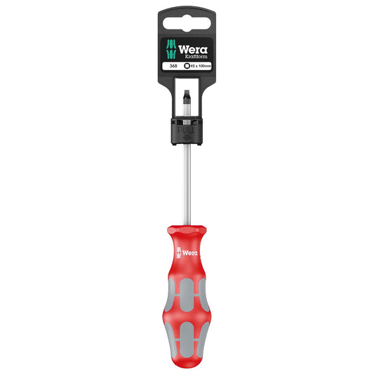 Wera Screwdriver: Square Sq #1 X 80mm (on Hang-tag)