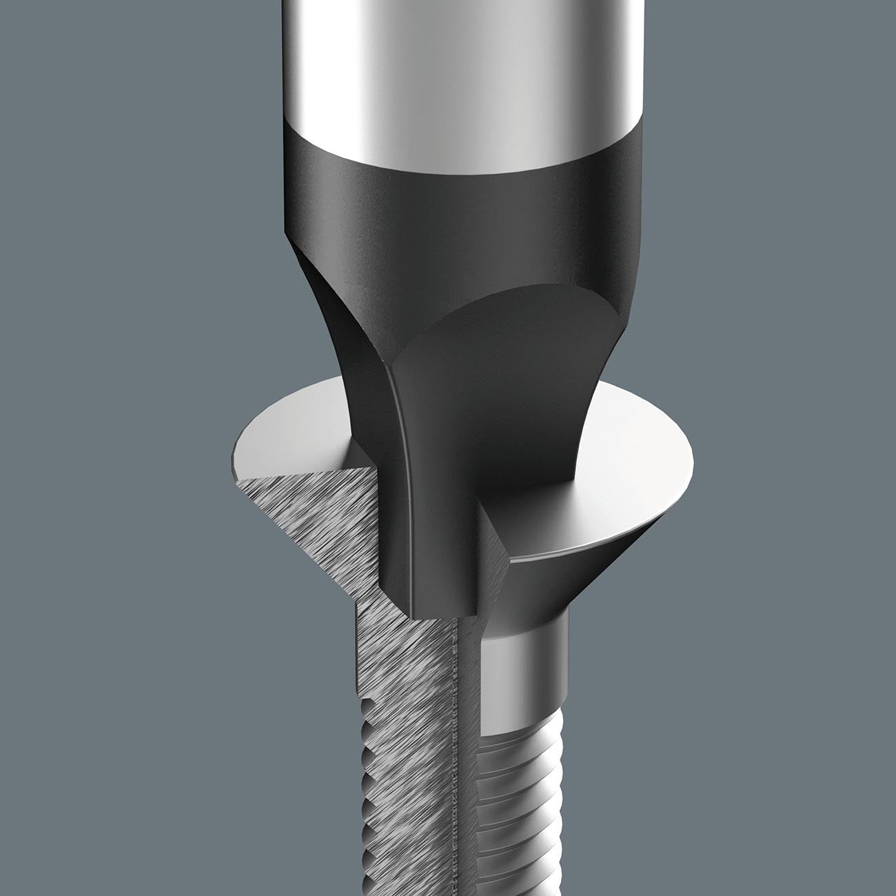 Wera Screwdriver: Square Sq #1 X 3-1/8"