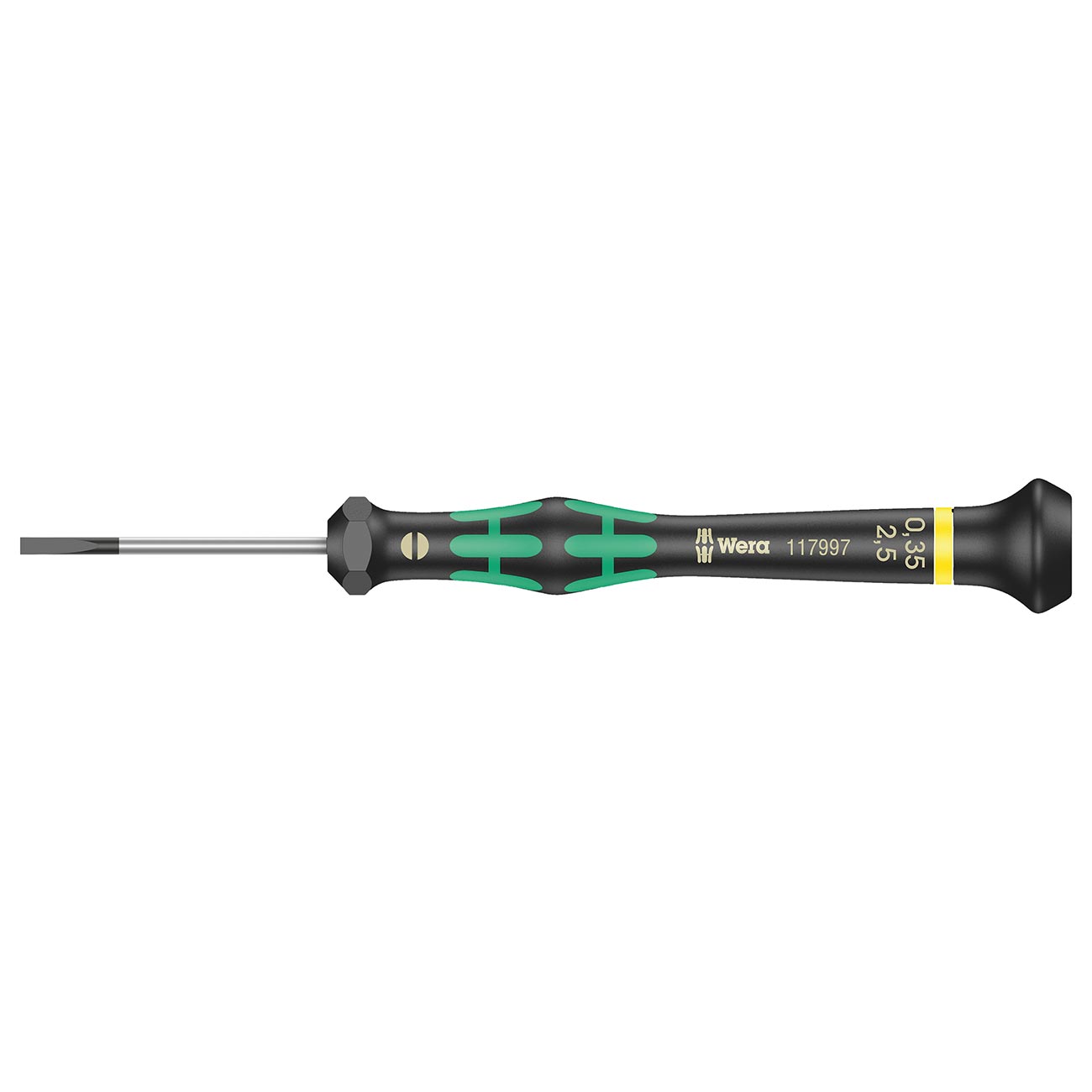 Wera Micro Electronics Precision Slotted Screwdriver - 1.0mm Head