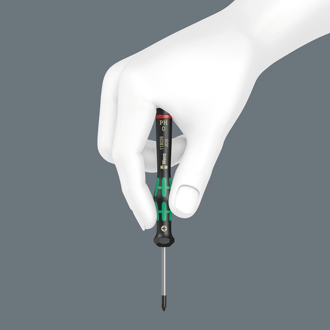 Wera Micro Electronics Precision Slotted Screwdriver - 1.0mm Head