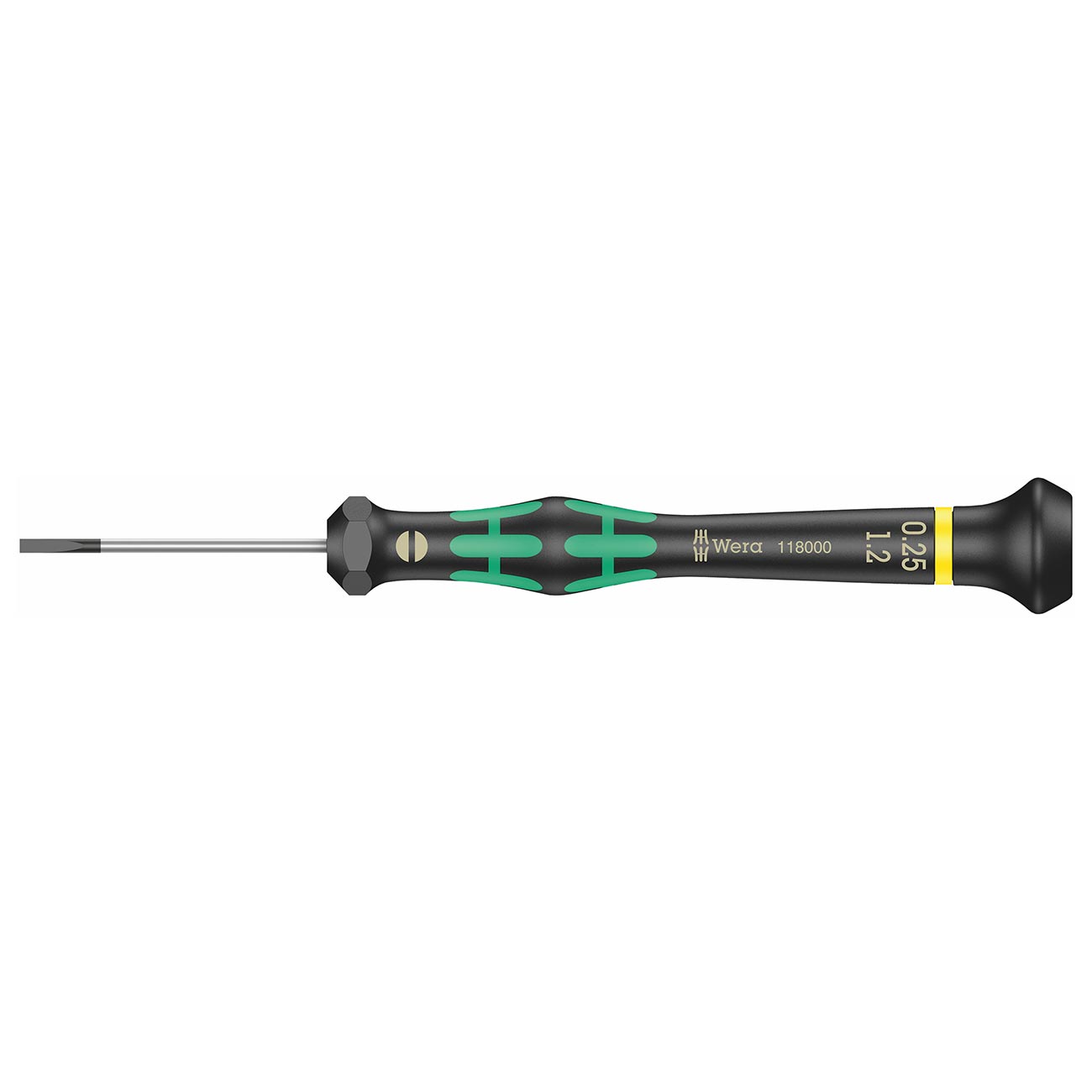 Wera Micro Electronics Precision Slotted Screwdriver – 1.2mm Head