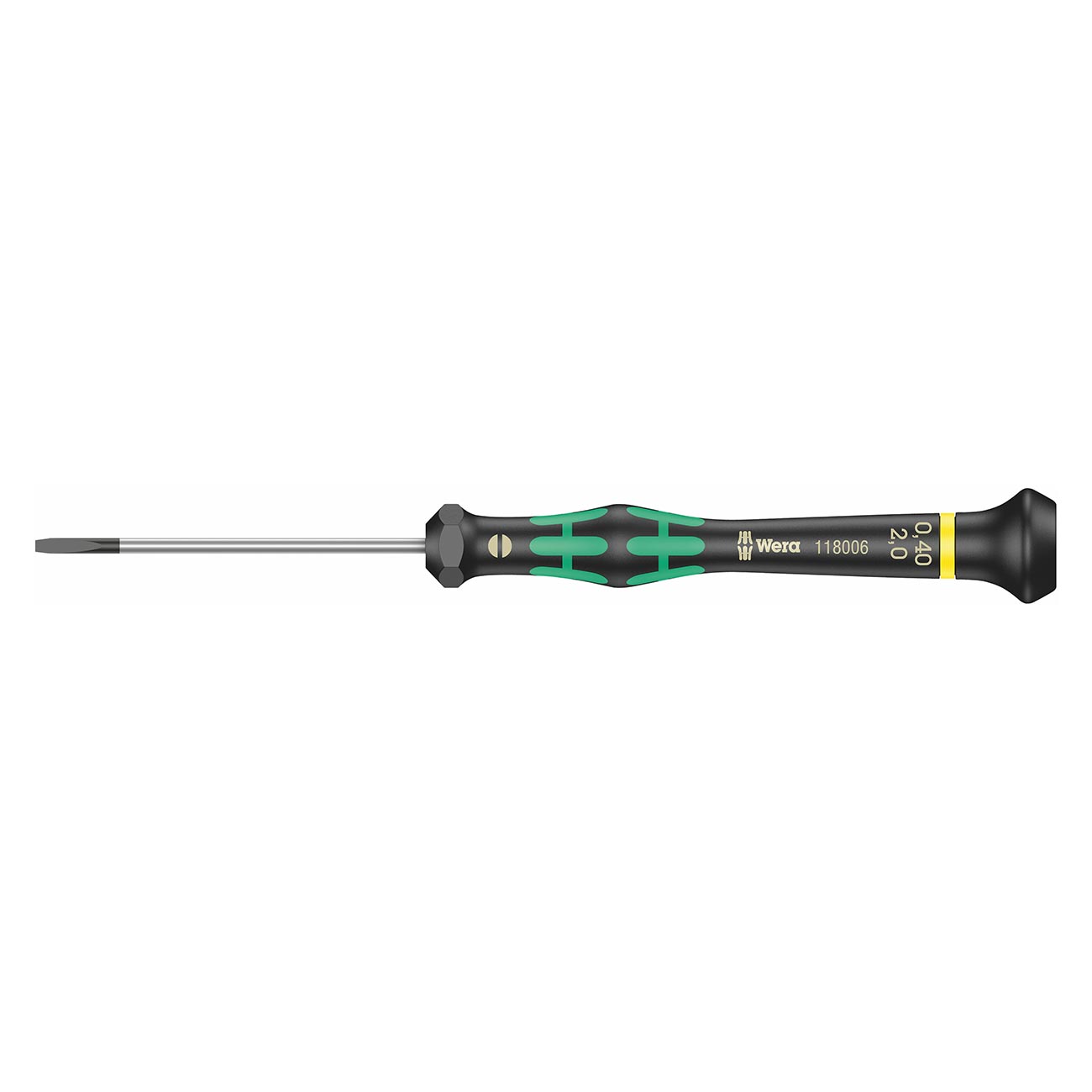 Wera Micro Electronics Precision Slotted Screwdriver – 2.0 Mm Head