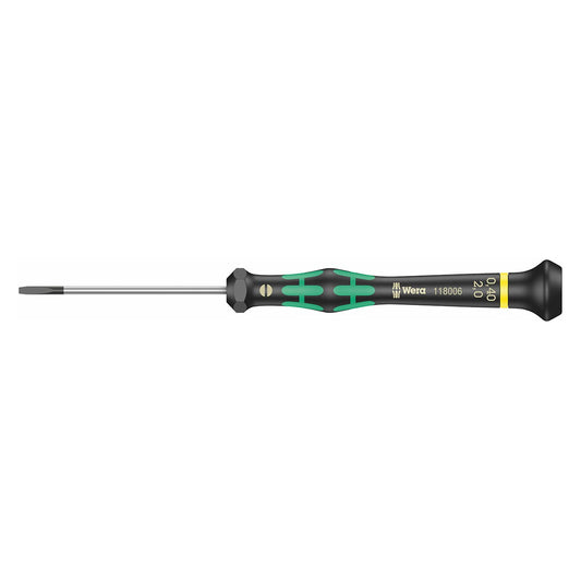 Wera Micro Electronics Precision Slotted Screwdriver – 2.0 Mm Head